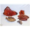 Image 1 : FLAT OF WOOD COOKIE CLOCKS & DRIFT WOOD ART