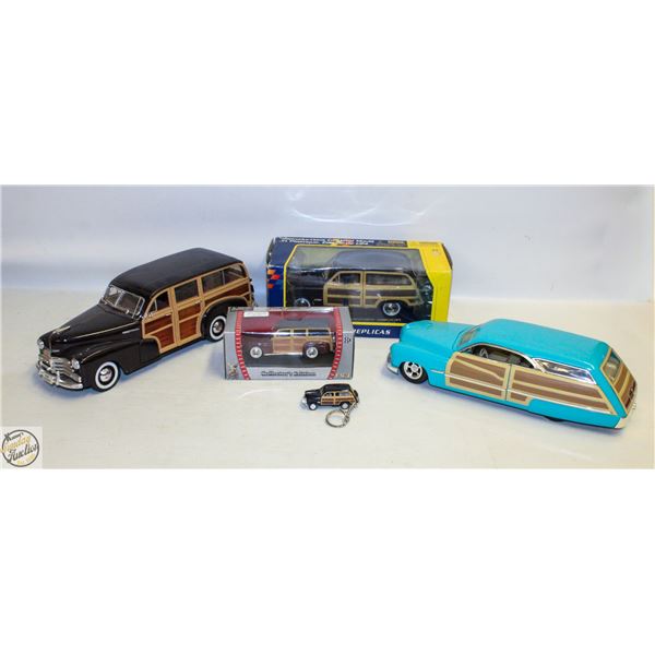LOT OF 5 ASSORTED DIECAST CARS