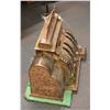 Image 3 : ANTIQUE NATIONAL CASH REGISTER - ORNATE BRASS