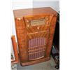 Image 1 : 1930'S-1940'S FLOOR CONSOLE TUBE RADIO - ART DECO