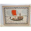 Image 1 : EMBROIDERED POTTERS BOAT NUMBERED 16/250