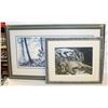 Image 1 : LOT OF 2 FRAMED & MATTED CANADIAN WILDLIFE PRINTS
