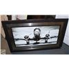 Image 1 : FRAMED & MATTED DOUGLAS DC-3 PRINT 50.5" X 31"