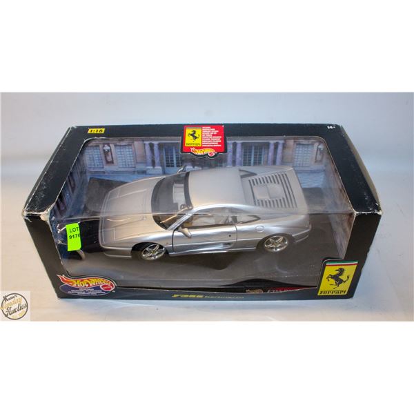 HOT WHEELS 1/18 SCALE FERRARI F355 BERLINETTA