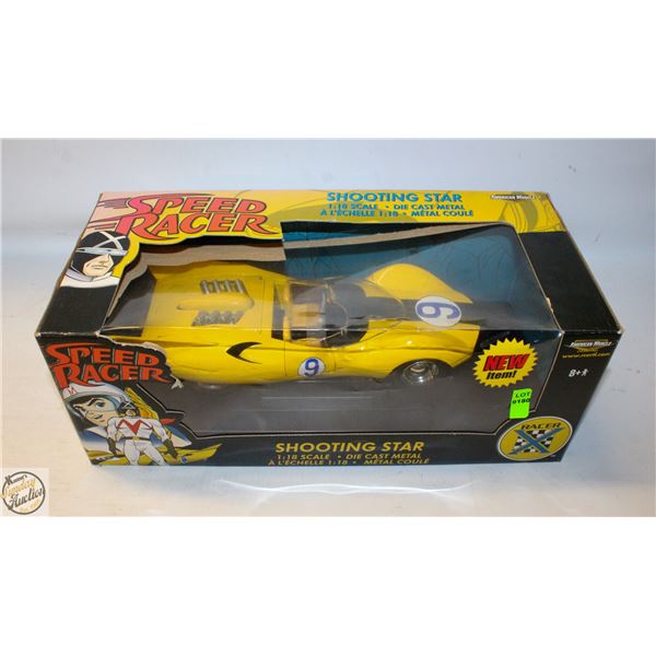 SPEED RACER 1/18 SCALE SHOOTING STAR #9 RACER X