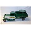 1940S STEEL PRESSED KIDS RIDE ON DUMP TRUCK "BUDDY