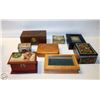 Image 1 : FLAT OF ORNATE AND UNIQUE TRINKET BOXES