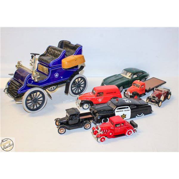 FLAT OF VINTAGE VEHICLES INCLUDES AMARETTO