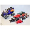 Image 1 : FLAT OF VINTAGE VEHICLES INCLUDES AMARETTO