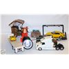 Image 1 : FLAT OF AUTOMOTIVE COLLECTIBLES INCLUDES DIECAST