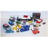 Image 1 : FLAT FULL OF VINTAGE DIECAST CARS