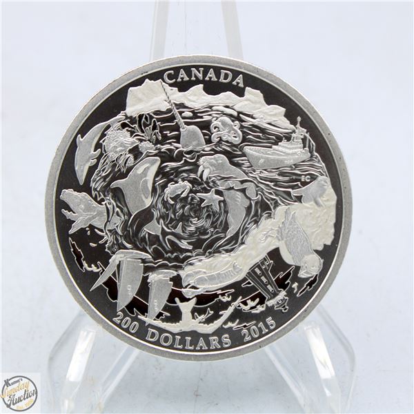 2015 CANADA $200.00 COASTAL WATERS COIN