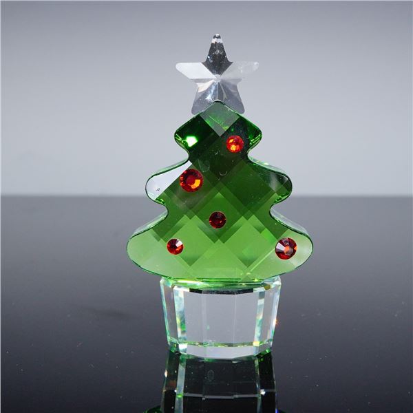 Swarovski Crystal Figurine, Felix The Christmas Tree Medium