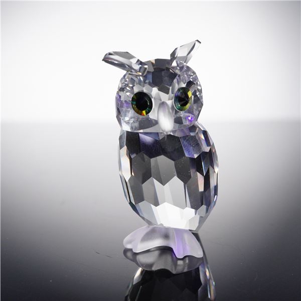 Swarovski Crystal Figurine, Night Owl