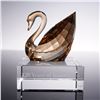 Image 2 : 2pc Swarovski Crystal Figurine Swan 120th Anniversary Set 2015