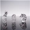 Image 2 : 3pc Swarovski Crystal Figurines, Tiger 22470, Goat 275438, and Hippo 622940