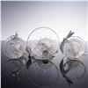 Image 3 : 3pc Set Swarovski Crystal Bell Ornament Collection in Original Box