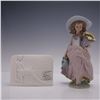 Image 1 : 2pc Lladro Collectors Plaque and Figurine, A Wish Come True 1007676