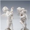 Image 4 : 4pc Set of Bassano Italy Glazed Ceramic Putti Figurines