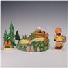 Image 2 : 3pc Goebel Hummel Figurine Set, Sister (98) and Summer Stroll (948-D)