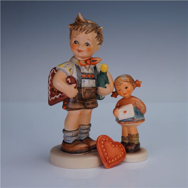 3pc Goebel Hummel Heart Theme Figurines and Pin