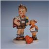 Image 1 : 3pc Goebel Hummel Heart Theme Figurines and Pin