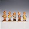 Image 1 : 5pc Goebel Hummel Childhood Figurines, Light of Hope and More