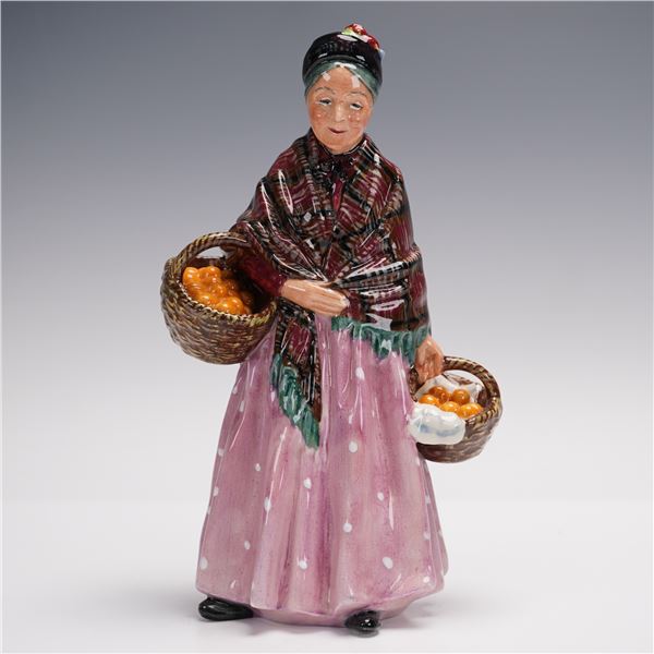 Royal Doulton Figurine, Orange Lady HN1759