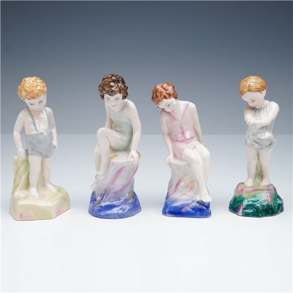 4pc Royal Doulton Archives Figurines