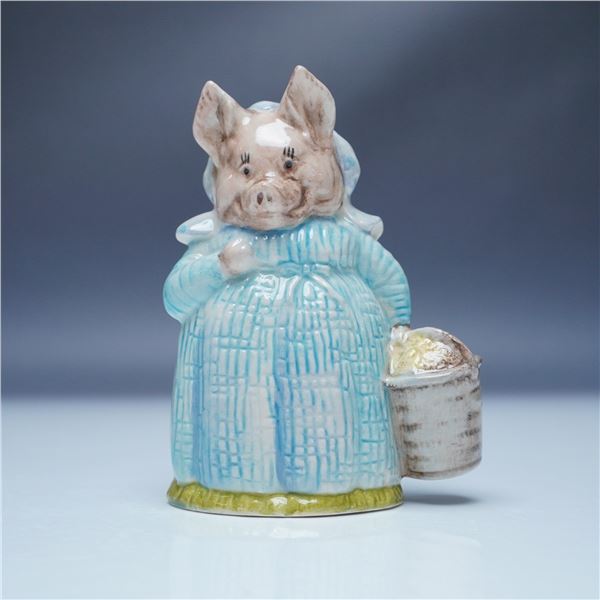 Aunt Pettitoes Figurine, Royal Albert Beatrix Potter Coll.