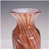 Image 4 : Michele Luzoro French Glass Vase, Signed