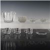 Image 1 : 12pc Pressed Glass Assortment, Bowl, Candleholders, Cups, Nut Dishes