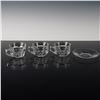 Image 2 : 12pc Pressed Glass Assortment, Bowl, Candleholders, Cups, Nut Dishes