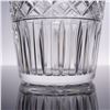 Image 2 : 2pc Brilliant Cut Crystal Decanter with Faceted Stopper