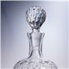 Image 4 : 2pc Brilliant Cut Crystal Decanter with Faceted Stopper
