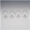 Image 8 : 6pc Wine Glasses with Trim, Made in France