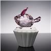 Image 2 : Swarovski Crystal Cupcake Box with Mouse Figurine