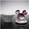 Image 4 : Swarovski Crystal Cupcake Box with Mouse Figurine