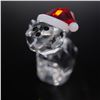 Image 2 : Swarovski Crystal Figurine, Cat with Santa's Hat 5060448