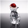 Image 4 : Swarovski Crystal Figurine, Cat with Santa's Hat 5060448