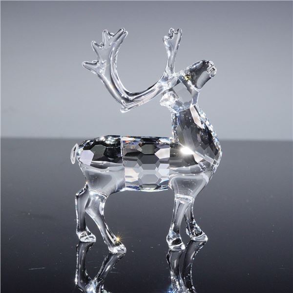 Swarovski Crystal Figurine, Reindeer