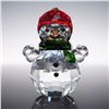 Image 1 : Swarovski Crystal Figurine, Snowman With Red Hat 5288205