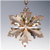 Image 8 : Swarovski Crystal Christmas 3pc Set, Ornaments and Display Stand