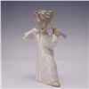 Image 2 : Lladro Porcelain Figurine, Angel with Flute 1004540