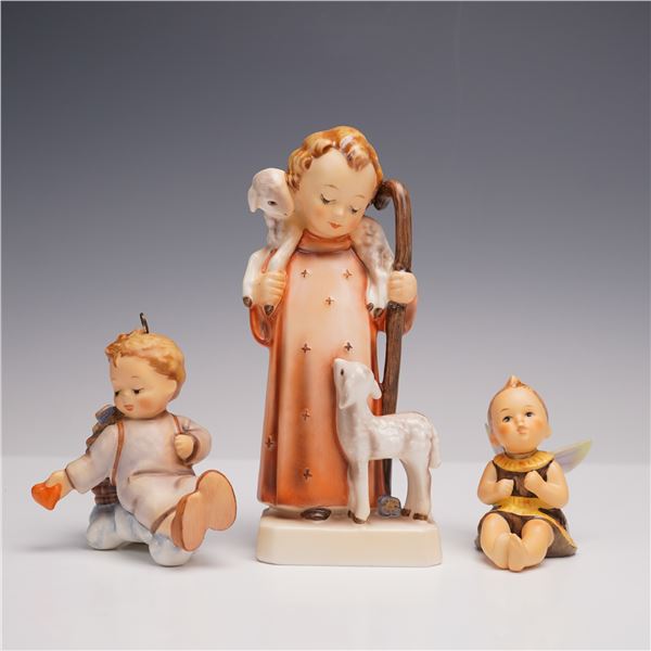 3pc Goebel Hummel Figurines- 1989 Ornament & Good Shepherd