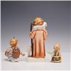Image 2 : 3pc Goebel Hummel Figurines- 1989 Ornament & Good Shepherd