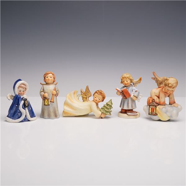 5pc Goebel Hummel Angel Figurines, Seraphim Soprano and More