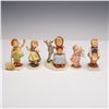 Image 1 : 5pc Goebel Hummel Figurines- Girls at Play and Daily Tasks