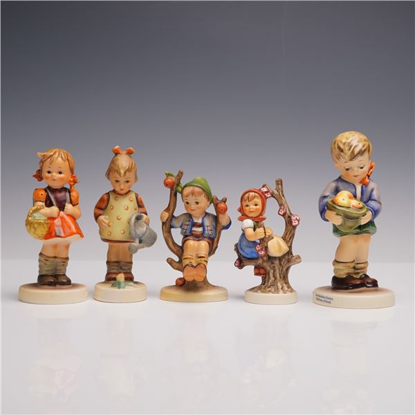 5pc Goebel Hummel Porcelain Figurines