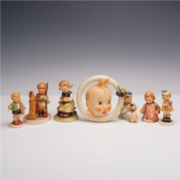 7pc Goebel Hummel Figurines & Wall Decor - Childhood Moments
